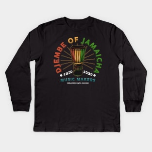 Djembe of Jamaica Kids Long Sleeve T-Shirt